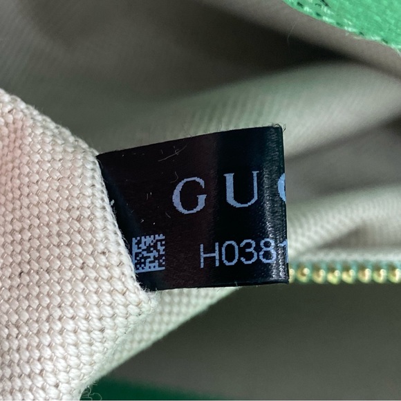 Gucci 631685 Ophidia GG Raffia Shoulder Bag/Tote, Limited Edition "Miami", NWT - Picture 9 of 9